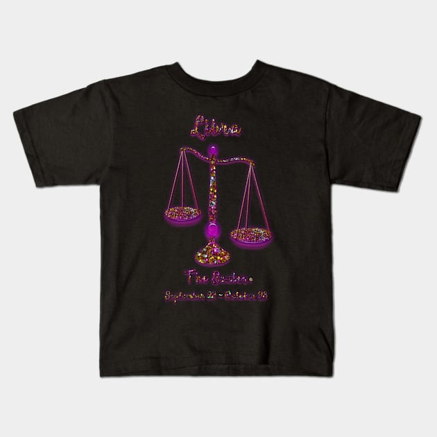 Astrology Products Kids T-Shirt by triplefivedesigns